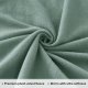 Plush Micro Fleece Full Bed Sheet Set - Soft Fuzzy Polar Fleece Velour Velvet Sheets - Extra Warm Winter Fleece Bed Sheets with Deep Pocket - Emerald Green - Full