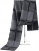 Mens Winter Warm Long Soft Scarf Plaid Tassel Scarf for Men Soft Classic Scarves
