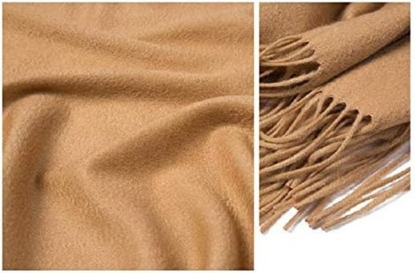 Extra Large Wool Shawl Soft Pashmina Wrap Winter Scarf for Women