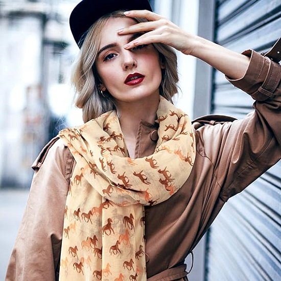 Fashion Scarf for Women Lightweight Scarves Shawl Wrap for Spring/Summer Winter